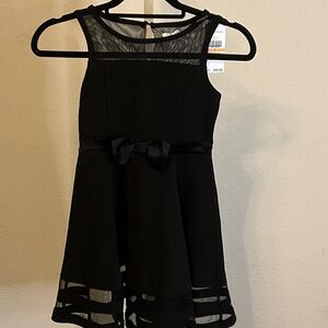 Calvin Klein Black Formal Kids Dress
